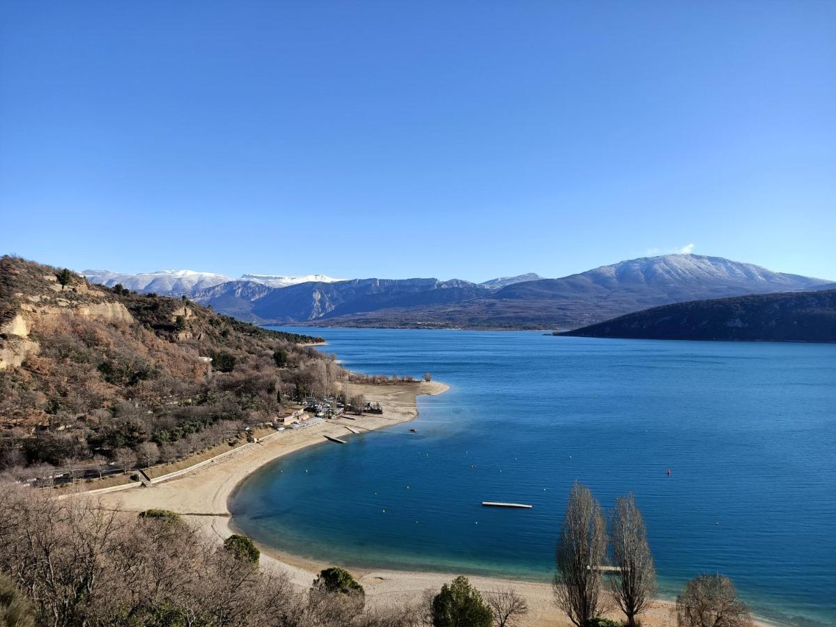 Les Haut Du Lac Sainte-Croix-de-Verdon Exterior foto